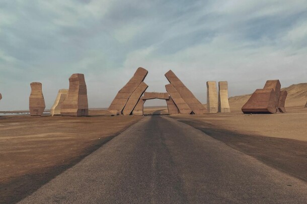 Заповедник Рас Мухаммед на автобусе