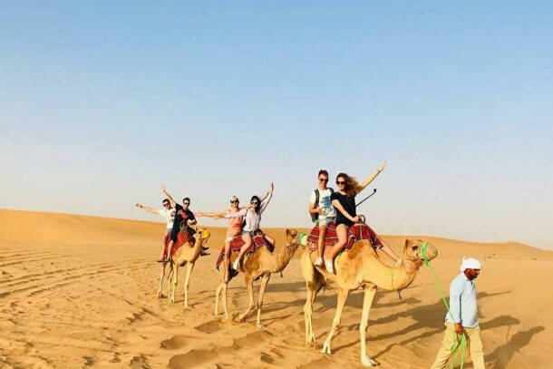 Safari quad bike + camel riding