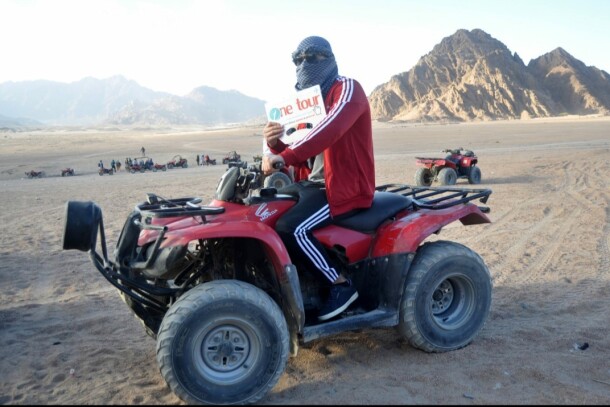 Safari quad bike + camel riding