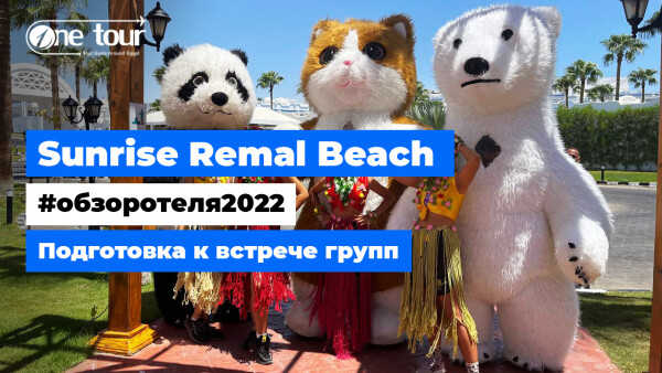 Готовимся к встрече наших групп в отеле Sunrise Remal Beach (Египет, Шарм-Эль-Шейх)